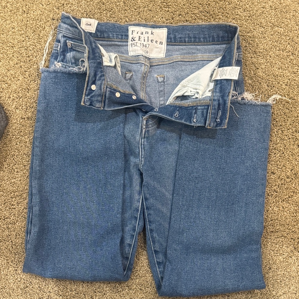 Frank & Eileen Skinny-Leg Blue Denim Jeans